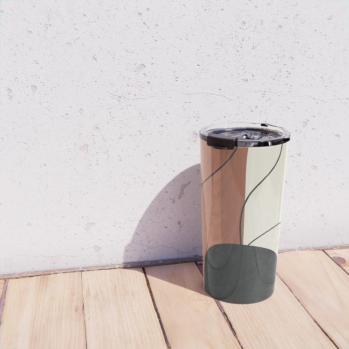 Abstract Shapes 37 Travel Mug Gallery Image 4