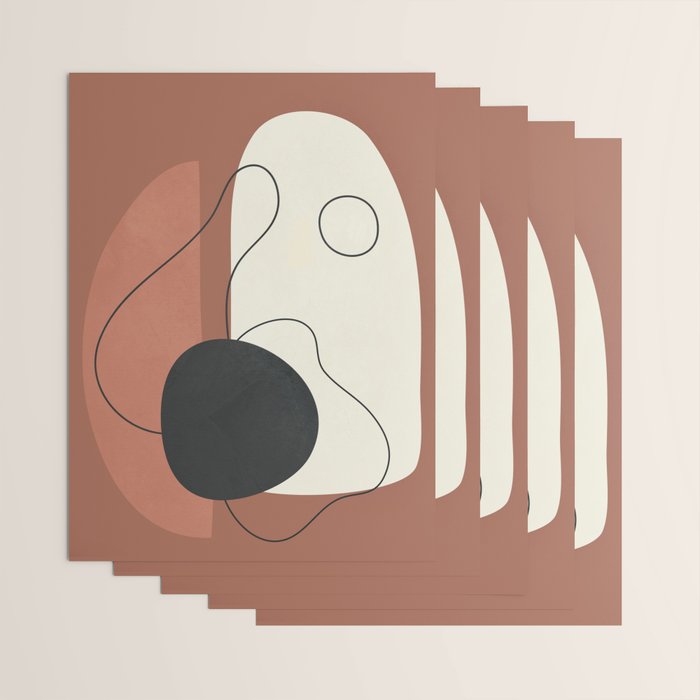 Abstract Shapes 37 Wrapping Paper Gallery Image 3