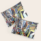 Picasso - Les Femmes d'Alger (Women of Algiers) 1955 Artwork Pillow Sham Gallery Image 3