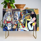 Picasso - Les Femmes d'Alger (Women of Algiers) 1955 Artwork Credenza Gallery Image 1