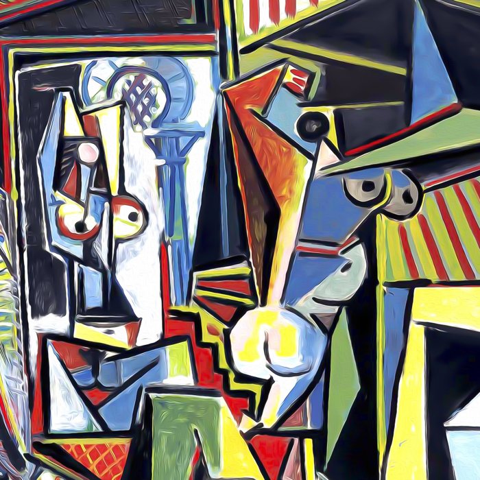 Picasso - Les Femmes d'Alger (Women of Algiers) 1955 Artwork Coffee Mug Gallery Image 2