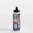 Picasso - Les Femmes d'Alger (Women of Algiers) 1955 Artwork Water Bottle Gallery Image 3
