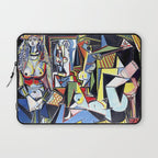 Picasso - Les Femmes d'Alger (Women of Algiers) 1955 Artwork Laptop Sleeve Gallery Image 1