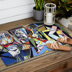 Picasso - Les Femmes d'Alger (Women of Algiers) 1955 Artwork Outdoor Rug Gallery Image 2