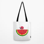 Watermelon&ladybug Tote Bag Gallery Image 2