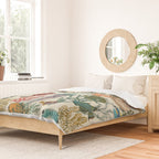 coral reef deep silence Duvet Cover Gallery Image 2