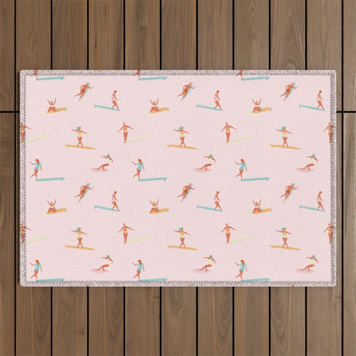 Sea babes Outdoor Rug Gallery Image 1