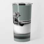 Elephant in Bath Travel Mug Gallery Image 1