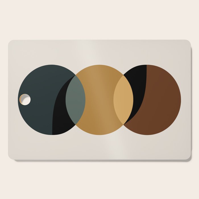 Geometric Harmony III Cutting Board Gallery Image 1