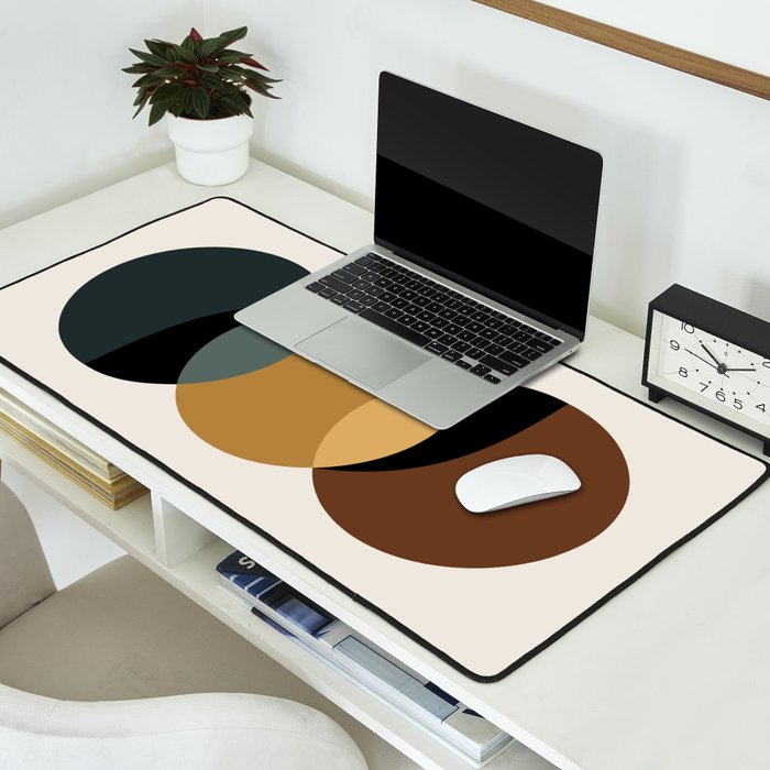 Geometric Harmony III Desk Mat Gallery Image 2