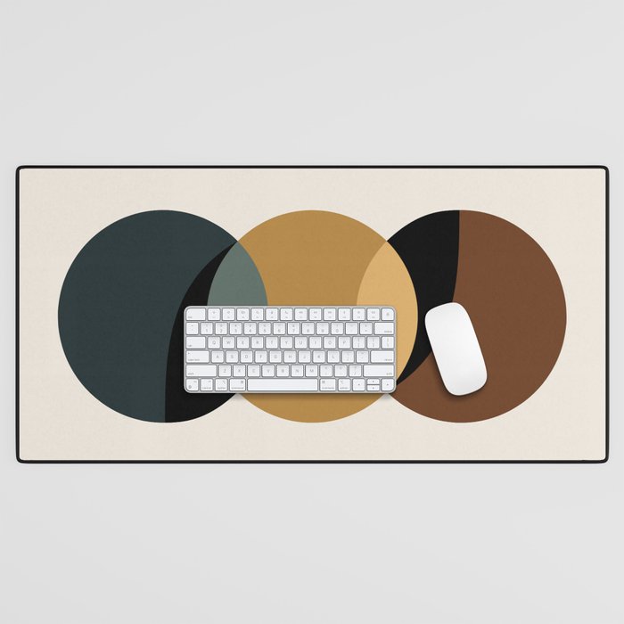 Geometric Harmony III Desk Mat Gallery Image 1
