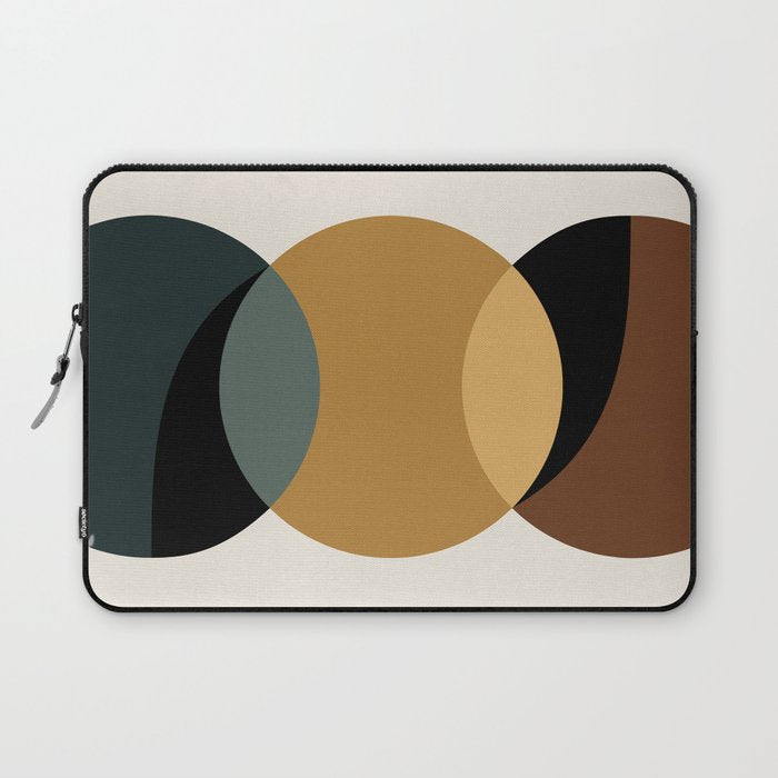 Geometric Harmony III Laptop Sleeve Gallery Image 1
