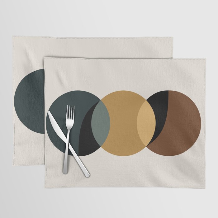 Geometric Harmony III Placemat Gallery Image 1