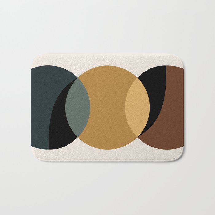 Geometric Harmony III Bath Mat Gallery Image 1
