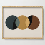 Geometric Harmony III Serving Tray Gallery Image 1