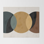 Geometric Harmony III Throw Blanket Gallery Image 2