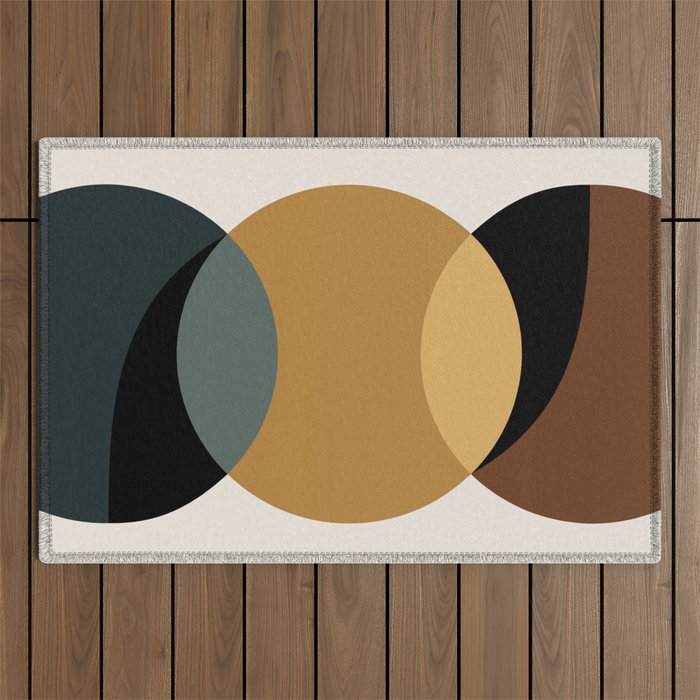 Geometric Harmony III Outdoor Rug Gallery Image 1