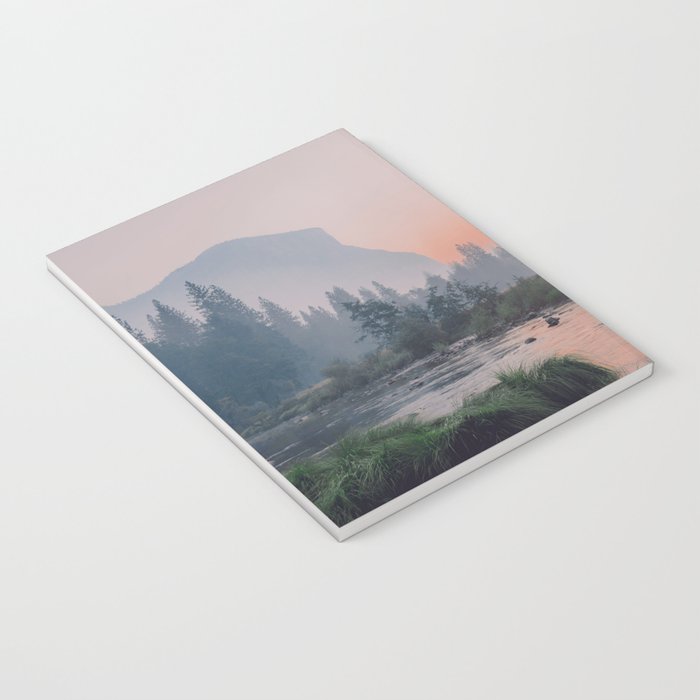 Yosemite Valley Sunrise Pretty Pink Notebook Gallery Image 3