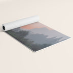 Yosemite Valley Sunrise Pretty Pink Yoga Mat Gallery Image 2