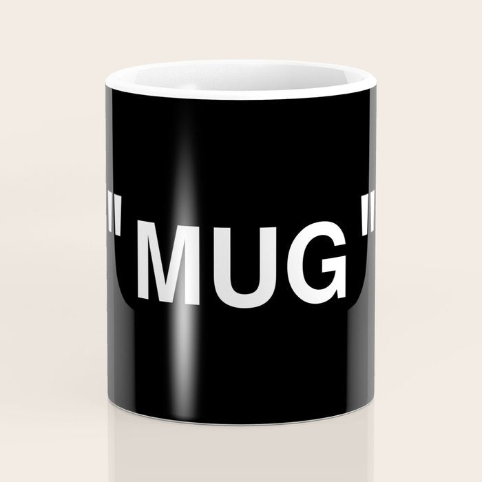 " Art " (Negative) Coffee Mug Gallery Image 4