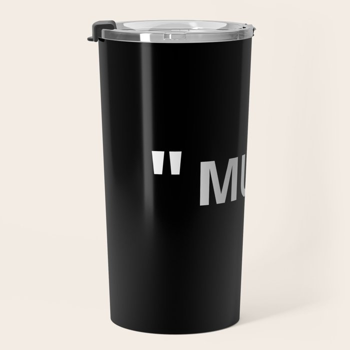 " Art " (Negative) Travel Mug Gallery Image 3