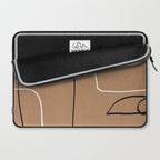 Abstract line art 40 Laptop Sleeve Gallery Image 2