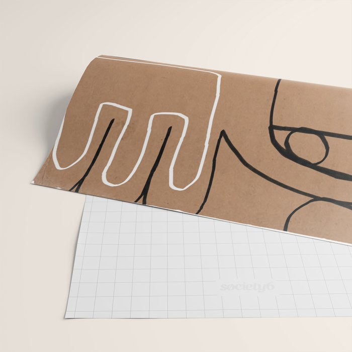 Abstract line art 40 Wrapping Paper Gallery Image 2