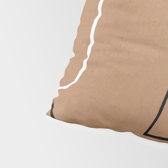 Abstract line art 40 Pillow Sham Gallery Image 4