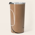 Abstract line art 40 Travel Mug Gallery Image 3
