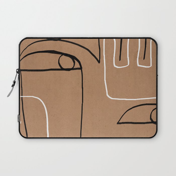 Abstract line art 40 Laptop Sleeve Gallery Image 1