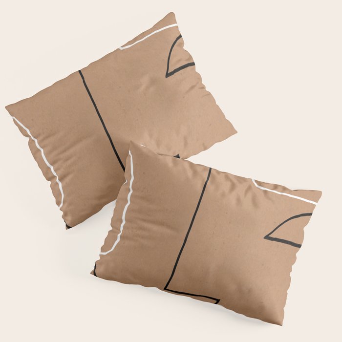 Abstract line art 40 Pillow Sham Gallery Image 3
