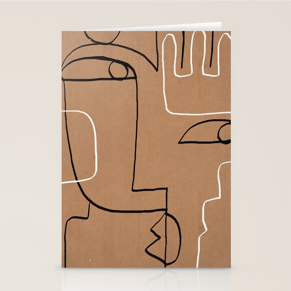 Abstract line art 40 Stationery Card Gallery Image 2