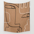 Abstract line art 40 Wall Tapestry Gallery Image 4