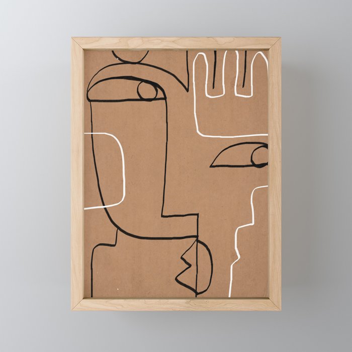 Abstract line art 40 Mini Art Print Gallery Image 1