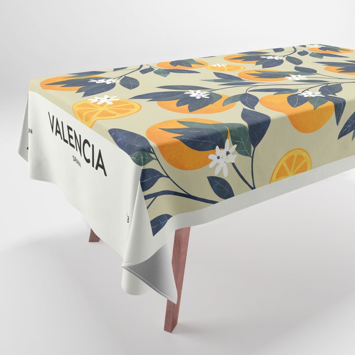 Fruit Market inspiration Valencia Tablecloth Gallery Image 1