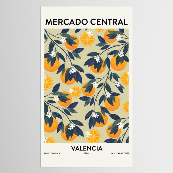 Fruit Market inspiration Valencia Tablecloth Gallery Image 2