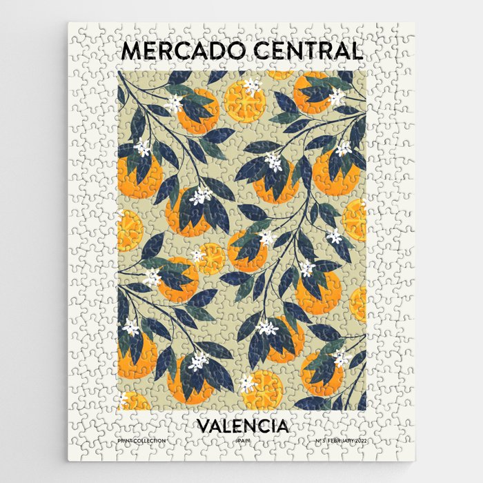 Fruit Market inspiration Valencia Jigsaw Puzzle Gallery Image 1