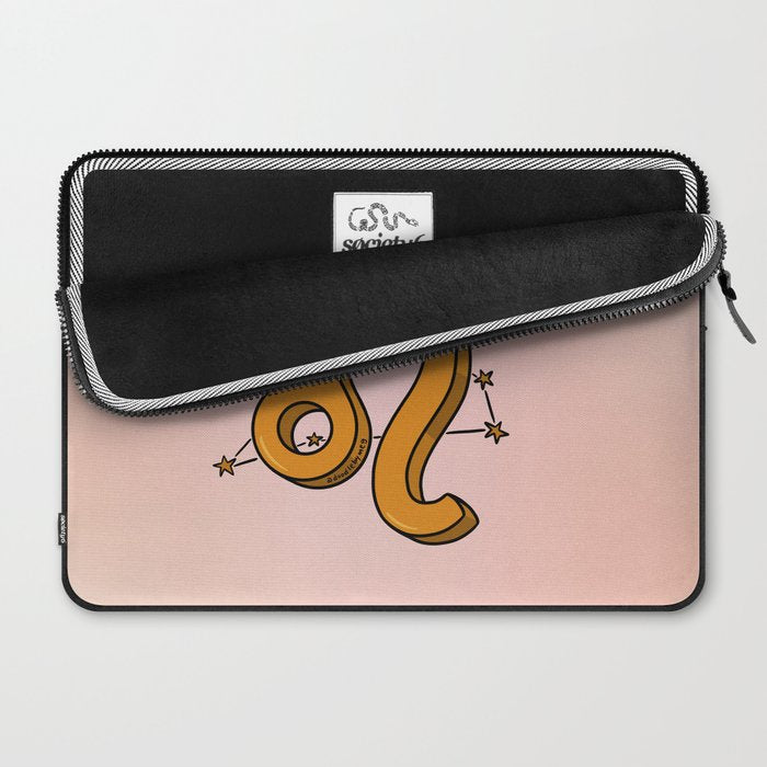 Leo Symbol Laptop Sleeve Gallery Image 2
