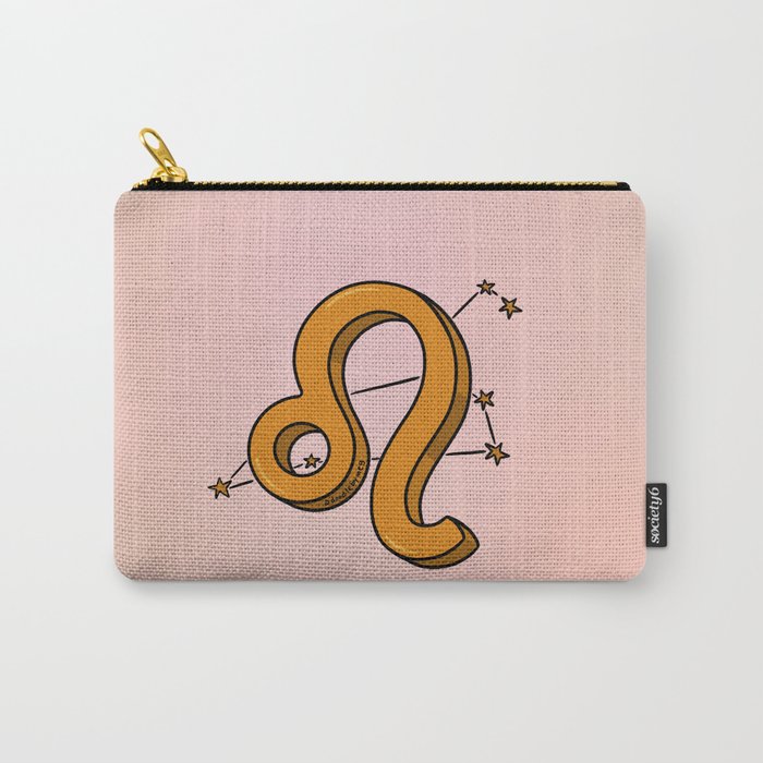 Leo Symbol Carry All Pouch Gallery Image 1