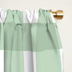 Sage Green Gingham  Window Curtain Gallery Image 2