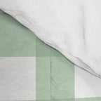 Sage Green Gingham  Comforter Gallery Image 4