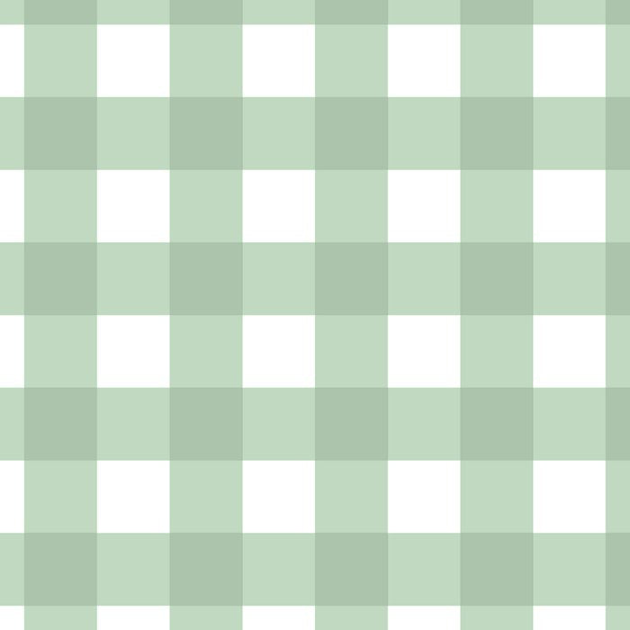 Sage Green Gingham  Coffee Mug Gallery Image 2