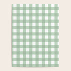 Sage Green Gingham  Poster Gallery Image 4