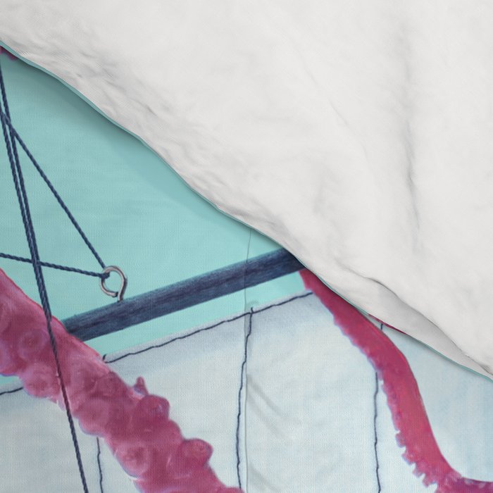 RELEASE THE KRAKEN Comforter Gallery Image 4