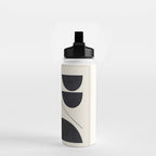 Modern Abstract Minimal Shapes 221 Water Bottle Gallery Image 2