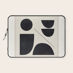 Modern Abstract Minimal Shapes 221 Laptop Sleeve Gallery Image 1