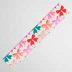 Vibrant Bow Pattern  A Playful and Colorful Design Table Runner Gallery Image 3