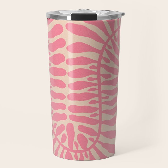 One Hundred-Leaved Plant #9 Travel Mug Gallery Image 1