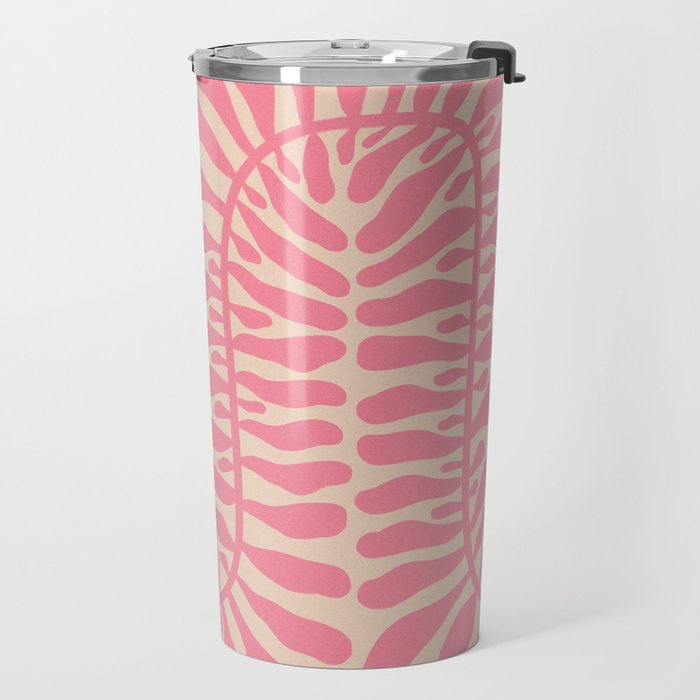 One Hundred-Leaved Plant #9 Travel Mug Gallery Image 2