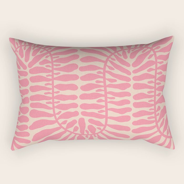 One Hundred-Leaved Plant #9 Rectangular Pillow Gallery Image 2